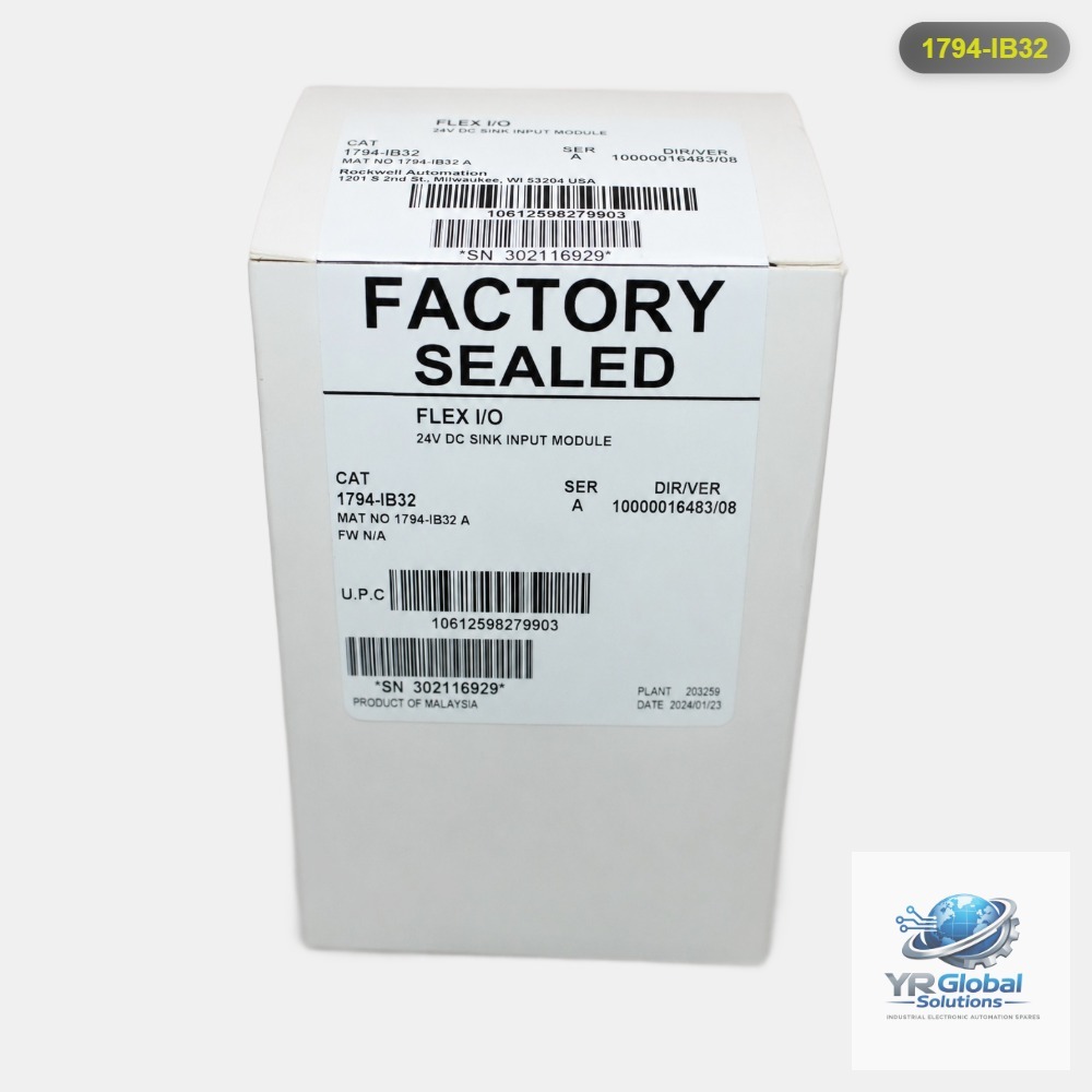 Allen-Bradley 1794-IB32 ControlLogix 24V DC Power Supply