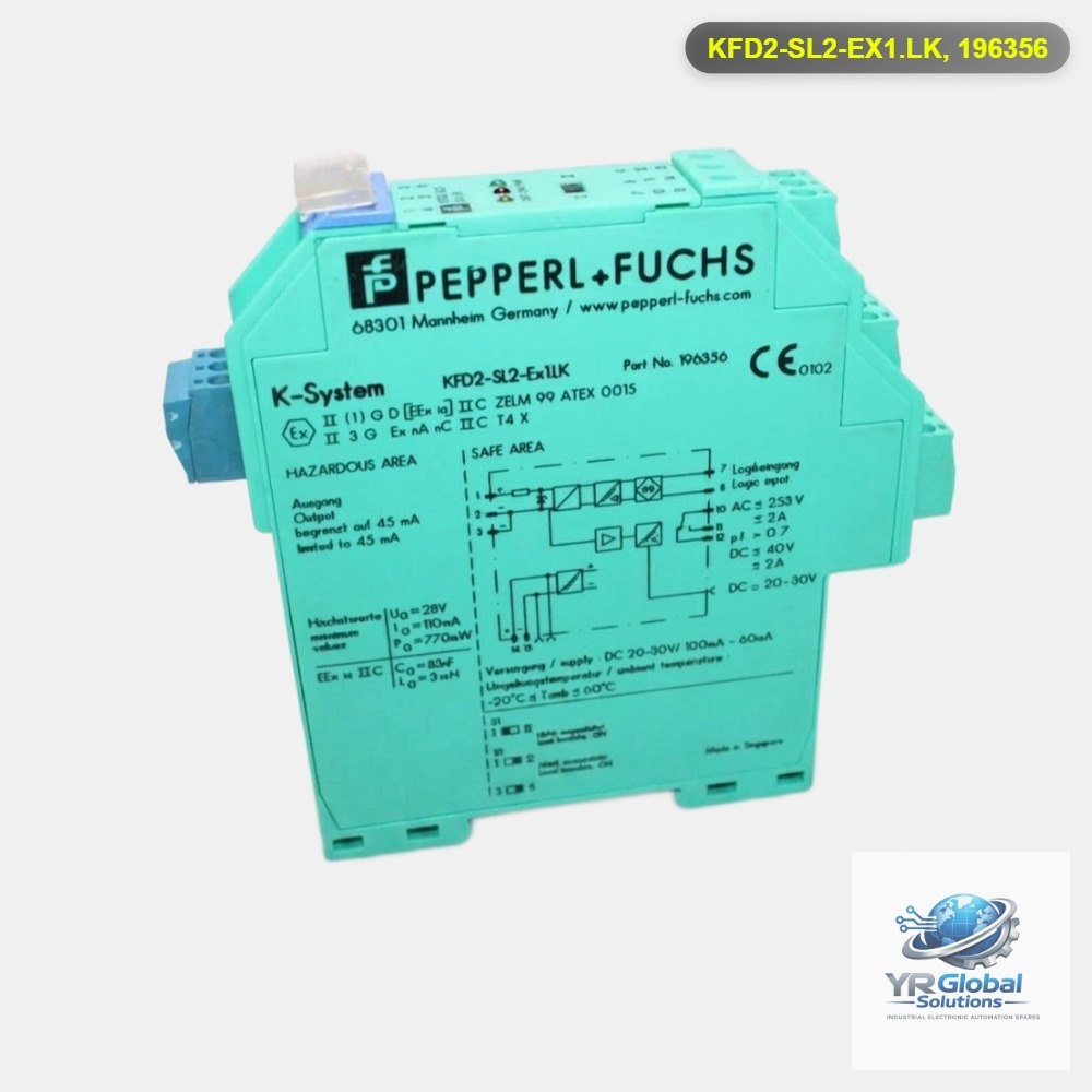 PEPPERL+FUCHS KFD2-SL2-EX1.LK, P/N: 196356 - Image 3